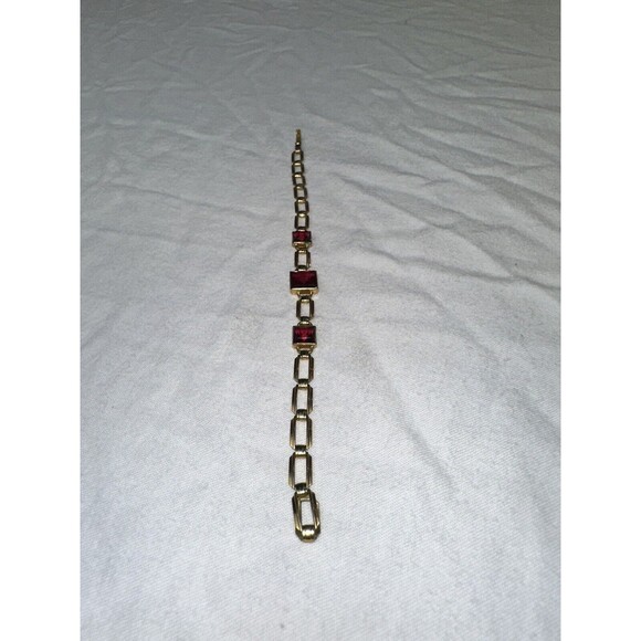 Beau Sterling Silver Vintage Flower Bracelet - Picture 1 of 9